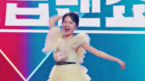 ▲'한일톱텐쇼' 김다현(사진제공=MBN)