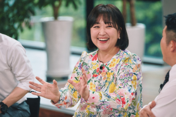 ▲백은하 전문 기자(사진제공=tvN)