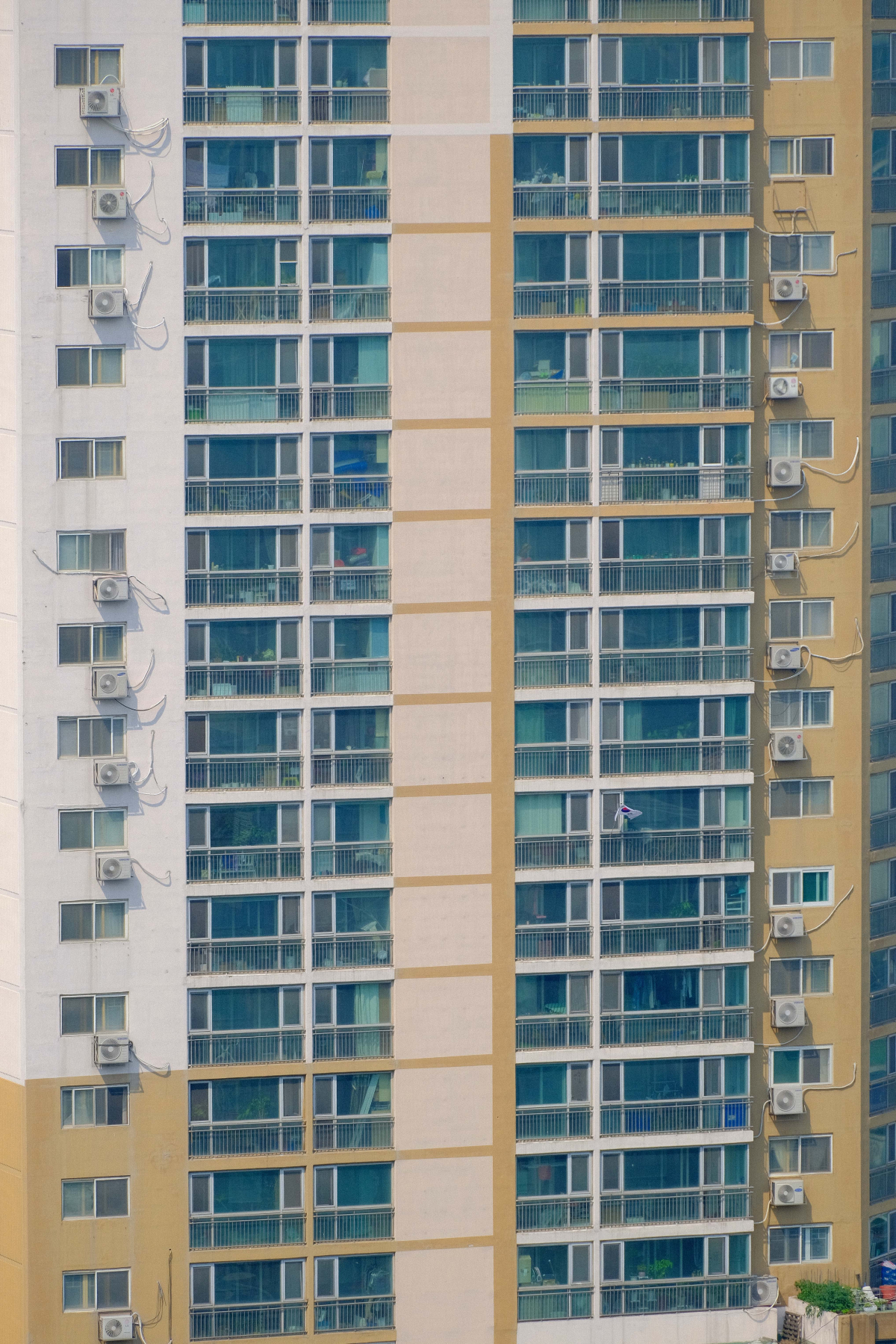 ▲제69회 현충일인 6일 서울의 한 아파트 단지에 태극기가 한 세대에만 게양돼 있다. 신태현 기자 holjjak@