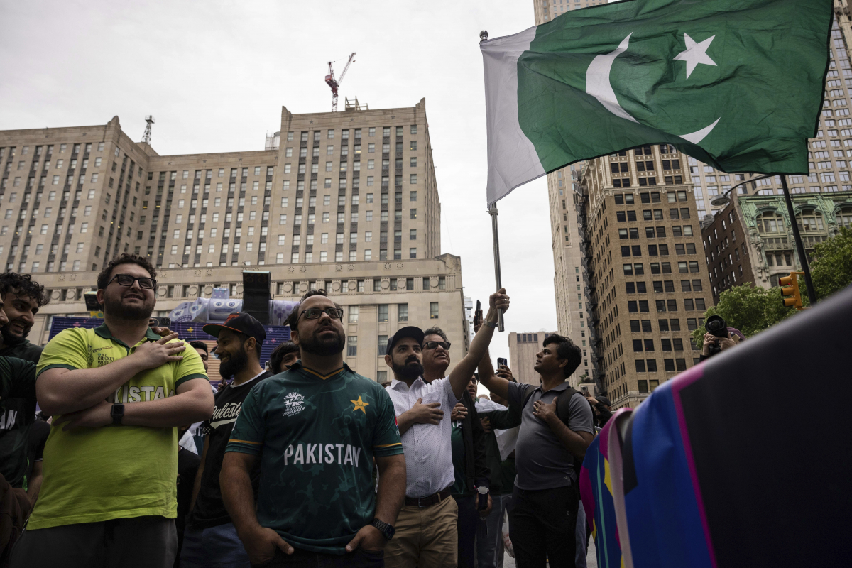 ▲파키스탄 국기. AP뉴시스