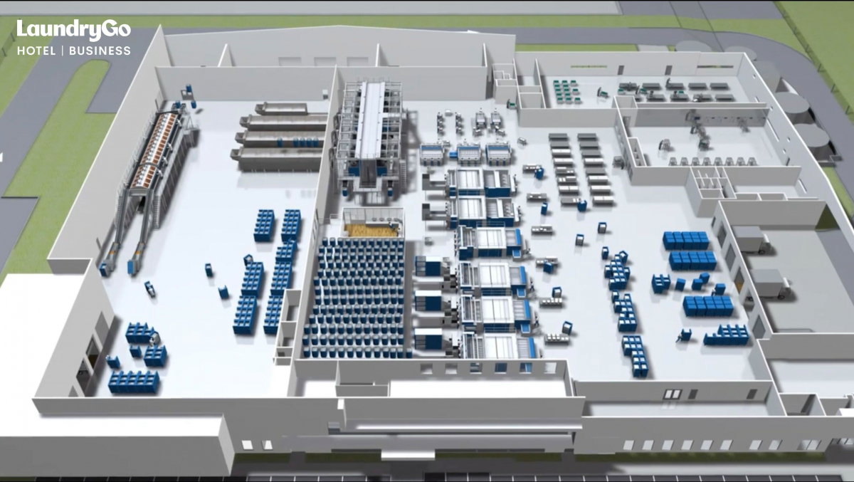 ▲런드리고 호텔&비즈니스 2공장 조감도.  (사진제공=런드리고)