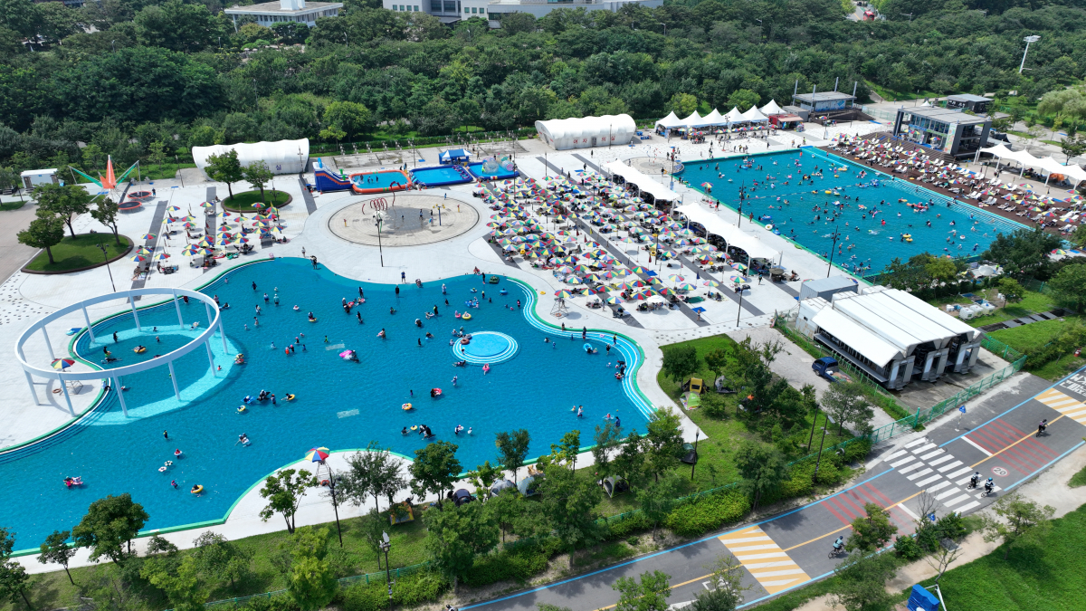 ▲ 여의도한강공원 내 수영장. (자료 제공 = 서울시)