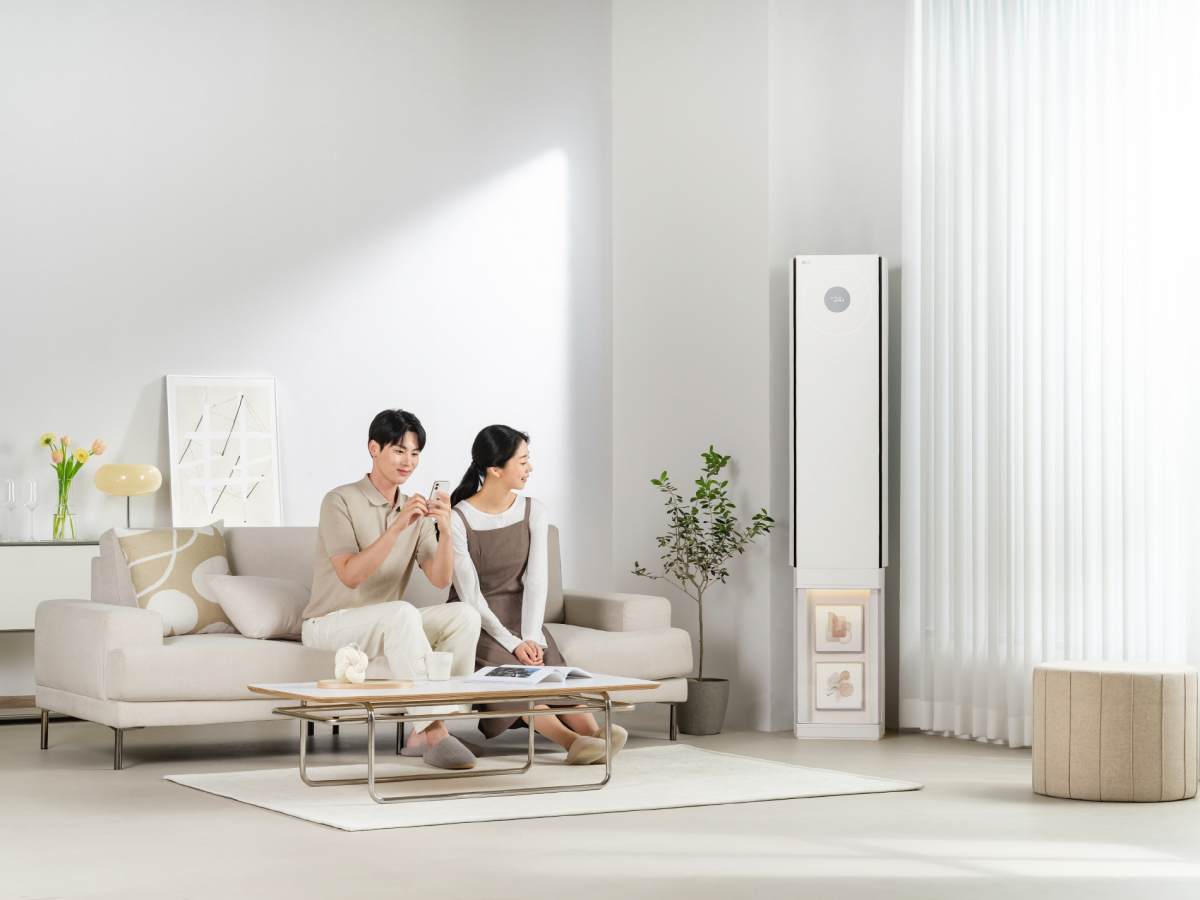 ▲LG전자 'LG 휘센 뷰 에어컨' (자료제공=LG전자)