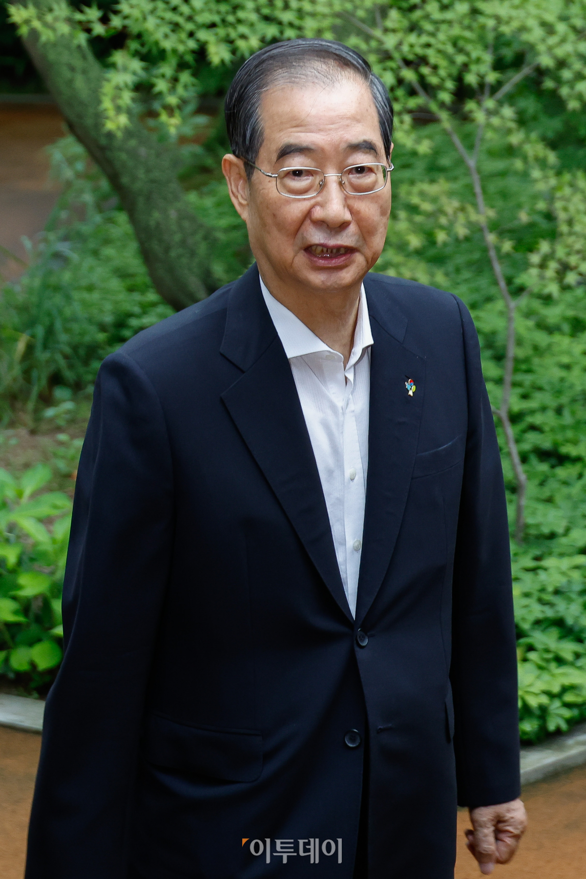 ▲한덕수 국무총리가 30일 서울 종로구 삼청동 국무총리공관에서 열린 제19차 고위당정협의회에 참석하고 있다. 조현호 기자 hyunho@