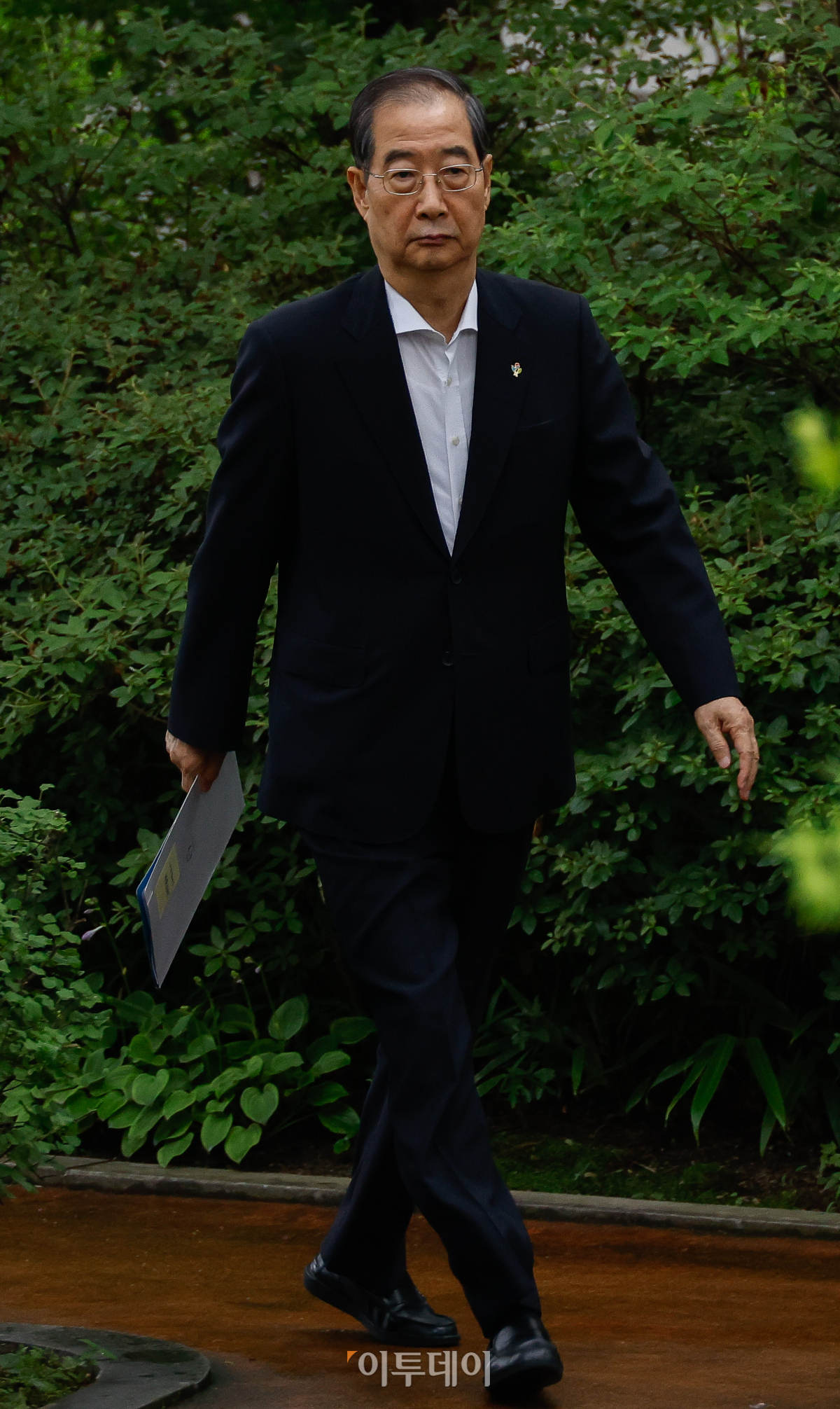 ▲한덕수 국무총리가 30일 서울 종로구 삼청동 국무총리공관에서 열린 제19차 고위당정협의회에 참석하고 있다. 조현호 기자 hyunho@