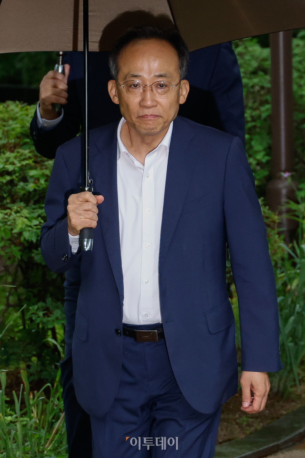 ▲추경호 국민의힘 원내대표가 30일 서울 종로구 삼청동 국무총리공관에서 열린 제19차 고위당정협의회에 참석하고 있다. 조현호 기자 hyunho@