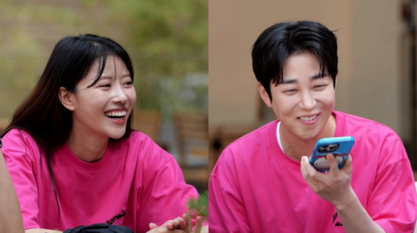 ▲'놀면 뭐하니' 딘딘 이미주 친언니 호감(사진제공=MBC)