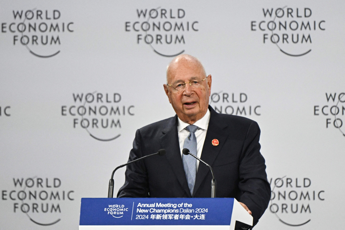 ▲‘다보스포럼’을 주최하는 세계경제포럼(WEF)의 창립자이자 회장을 지낸 클라우스 슈바프. AFP연합뉴스