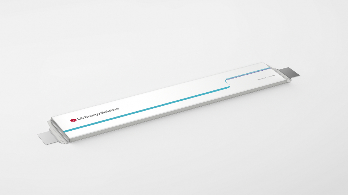 ▲LG에너지솔루션의 파우치 롱셀 배터리 (제공=LG에너지솔루션)