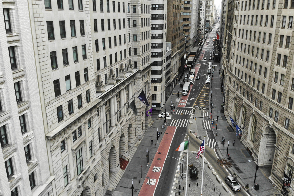 ▲뉴욕 거리. 뉴욕(미국)/AP뉴시스