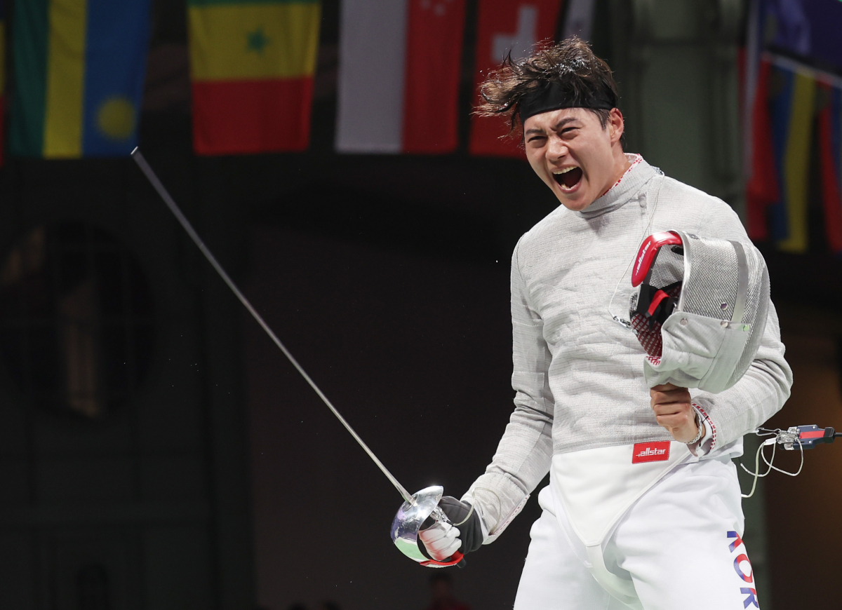 ▲오상욱 (연합뉴스)