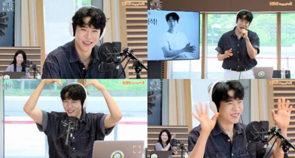 ▲에녹(사진 = KBS 2Radio '은가은의 빛나는 트로트' 보이는 라디오 영상 캡처)