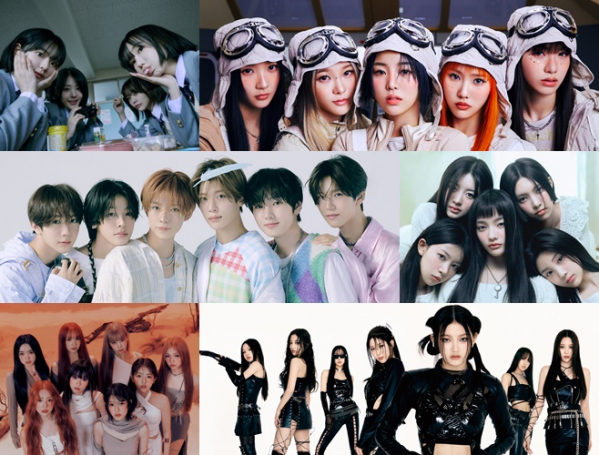 ▲‘2024 케이 월드 드림 어워즈’ 출연자 라인업 (사진=2023 케이 글로벌 하트 드림 어워즈 조직위, 소속사 제공)