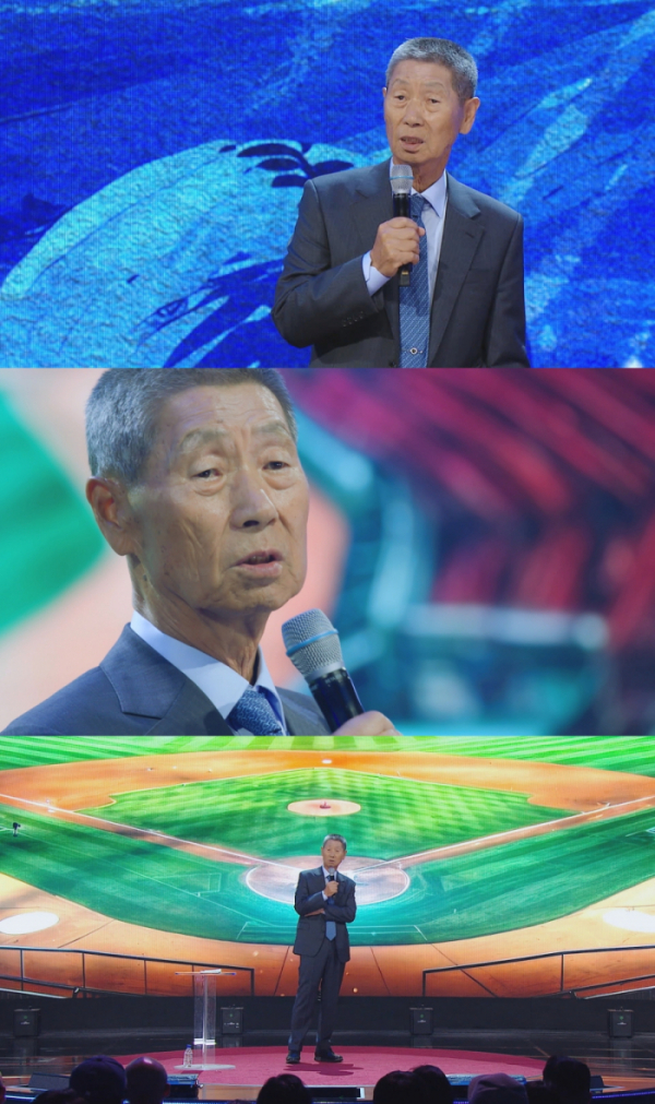 ▲'강연자들' 김성근 감독(사진제공=MBC)