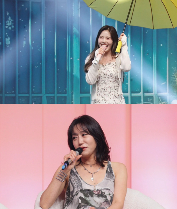 ▲'송스틸러' 오마이걸 효정, 러브홀릭 지선(사진제공=MBC)