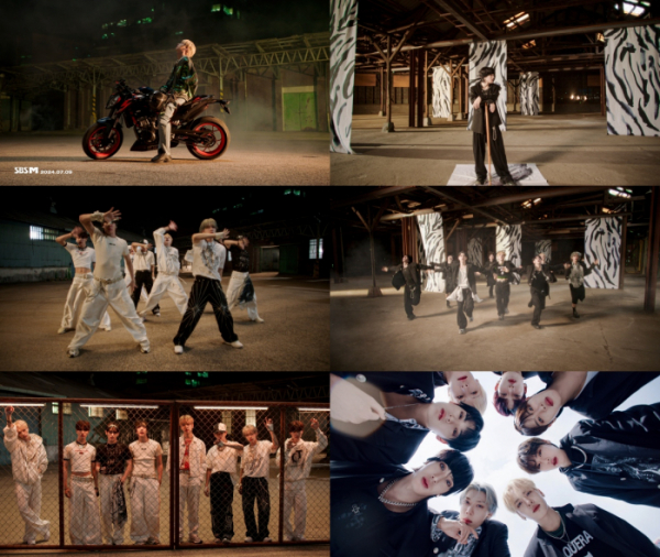 ▲엔싸인 'Tiger' M/V 티저 (사진 = n.CH엔터테인먼트 제공)