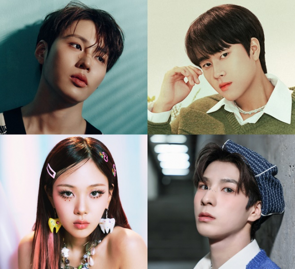 ▲하성운·이무진·비비·JD1(사진=2024 케이 월드 드림 어워즈 조직위, 소속사 제공)