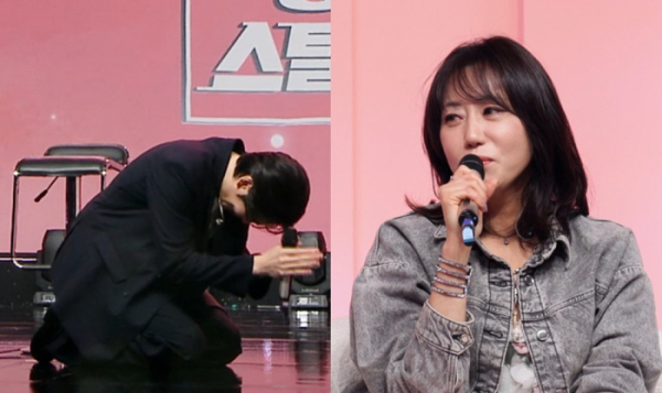 ▲'송스틸러' 존박(왼쪽), 러브홀릭 지선(사진제공=MBC)