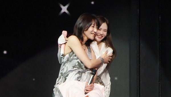 ▲러브홀릭 지선, 오마이걸 효정(사진제공=MBC)