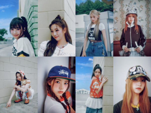 ▲진현주(왼쪽 위부터 시계 방향으로), 나나, 젤리당카, 코토코, 방윤하, 엘리시아, 오윤아, 임서원(사진제공=F&F엔터테인먼트)