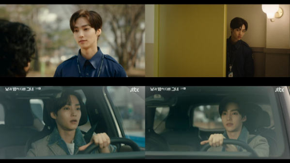 ▲백서후(사진 = JTBC 토일드라마 '낮과 밤이 다른 그녀' 방송 캡처)