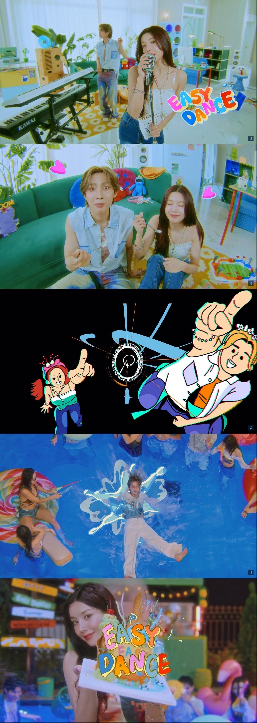 ▲펜타곤 후이X권은비(사진제공=큐브엔터테인먼트)