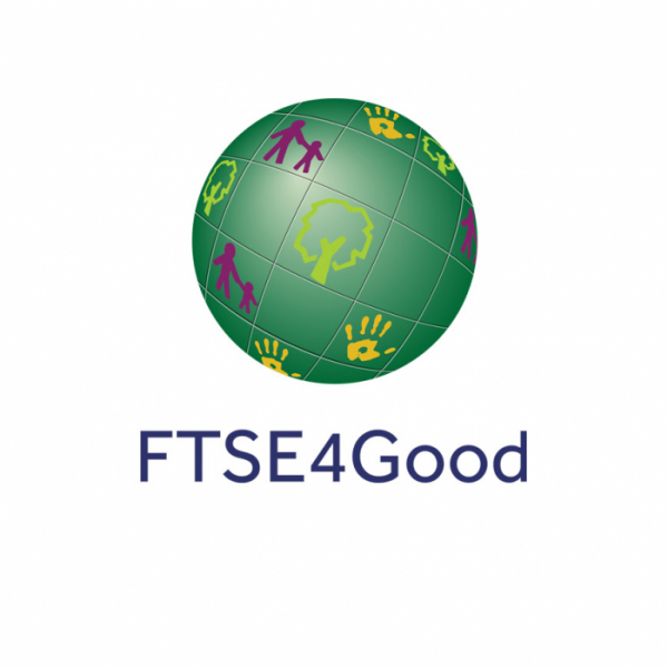 ▲'FTSE4Good' 편입 인증 로고 (자료제공=삼성전기)