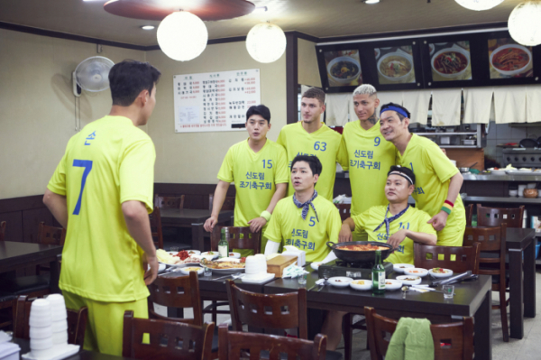 ▲SNL코리아 신도림 조기축구회(사진제공=쿠팡플레이)