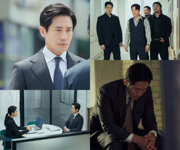 ▲'감사합니다' 신하균(사진제공=tvN)