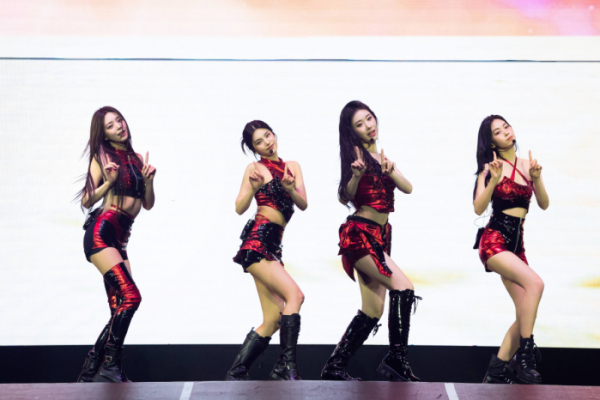 ▲ITZY(있지)(사진제공=JYP Entertainment, Live Nation PH)