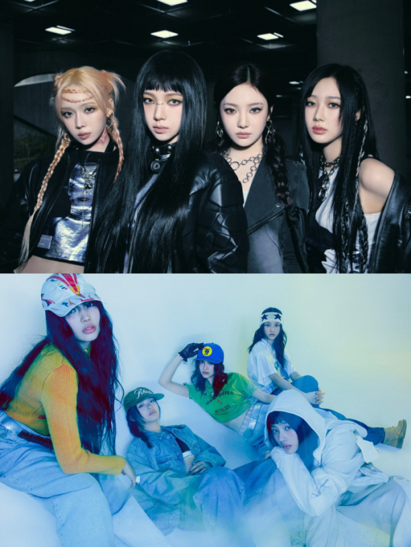 ▲에스파, 뉴진스(사진 = SM엔터테인먼트, 어도어 제공)