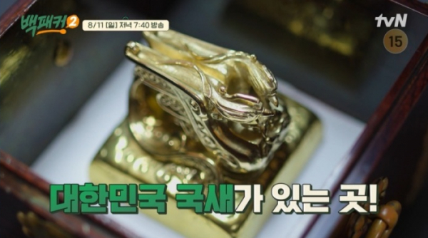 ▲'백패커2' 11회 국가기록원(사진=tvN 방송화면 캡처)