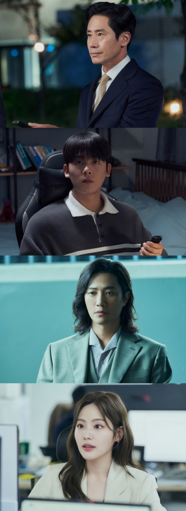 ▲'감사합니다' 신하균, 이정하, 진구, 조아람(사진제공=tvN)