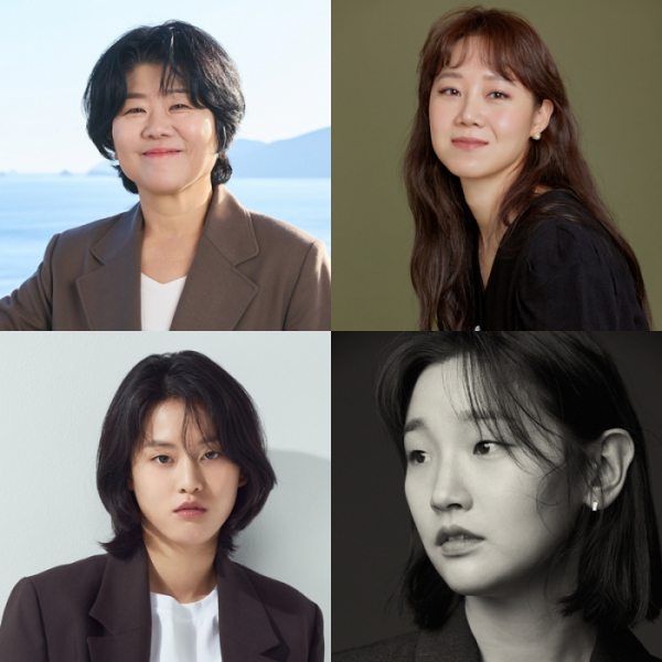 ▲이정은(왼쪽 위부터 시계방향), 공효진, 박소담, 이연(사진제공=애닉이엔티, 매니지먼트 숲, 아티스트컴퍼니, 에코글로벌그룹)