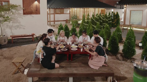 ▲'한일톱텐쇼' 숙소(사진제공=크레아스튜디오)