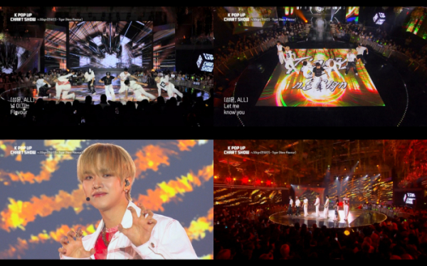 ▲엔싸인 (사진 = ENA '케이팝업 차트쇼' 방송 캡처)