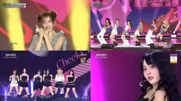 ▲스테이씨(사진 = MBC '쇼! 음악중심', KBS 2TV '불후의 명곡' 방송 캡처)