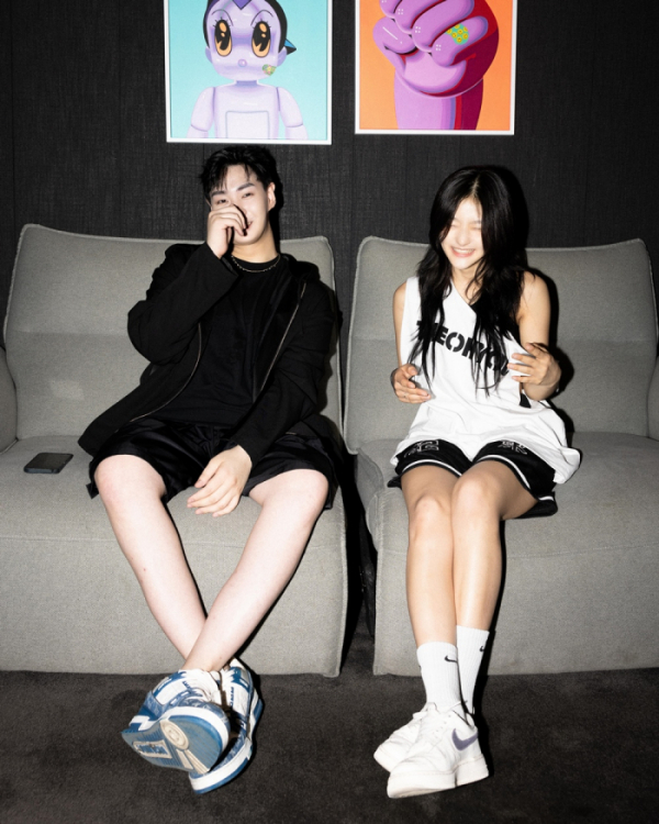 ▲지케이, 키스오브라이프 하늘 (사진 = 제이제이뮤직그룹 제공)