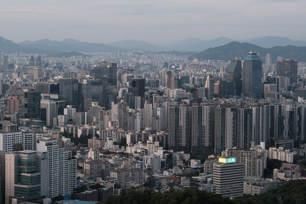 ▲서울 시내 업무용 빌딩 밀집지역 모습. (이투데이)