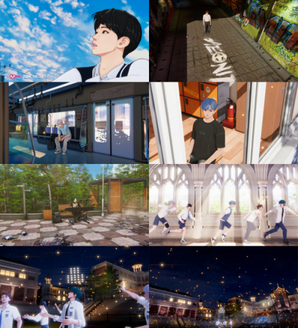 ▲이오닛 '루모스' 뮤직비디오 캡처(사진제공=온마인드)