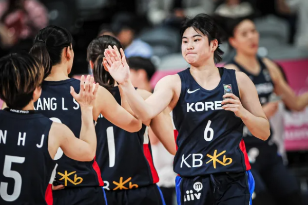 ▲한국 여자농구 대표팀 (출처=FIBA 홈페이지 캡처)