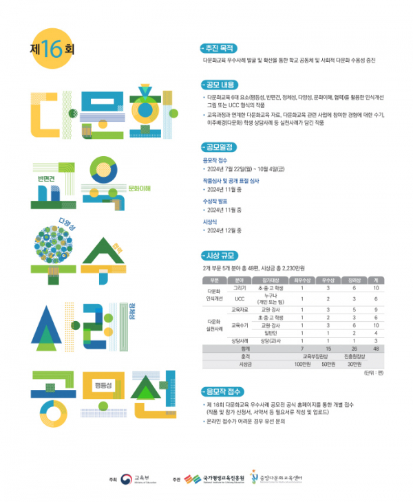 ▲국가평생교육진흥원 중앙다문화교육센터 제공