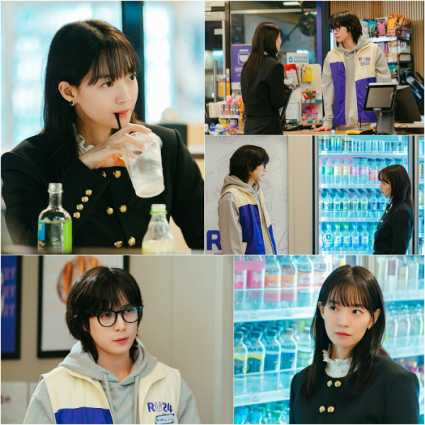 ▲'손해보기 싫어서' 신민아, 김영대(사진제공=tvN)