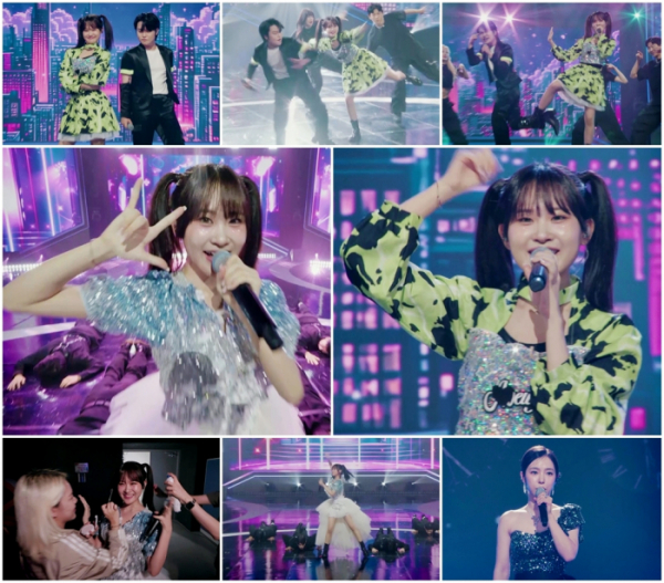 ▲'한일톱텐쇼' 김다현(사진제공=크레아스튜디오)