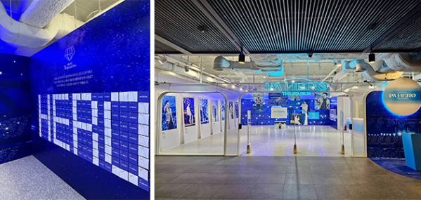 ▲CGV왕십리 히어로갤러리(사진제공=물고기뮤직, CJ ENM)