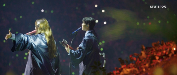 ▲[10VE] 콘서트 비하인드 영상 (사진제공=YG엔터테인먼트)