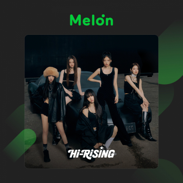 ▲멜론이 그룹 MEOVV(미야오)를 '하이라이징' 새로운 주인공으로 선정했다.(사진제공=멜론)