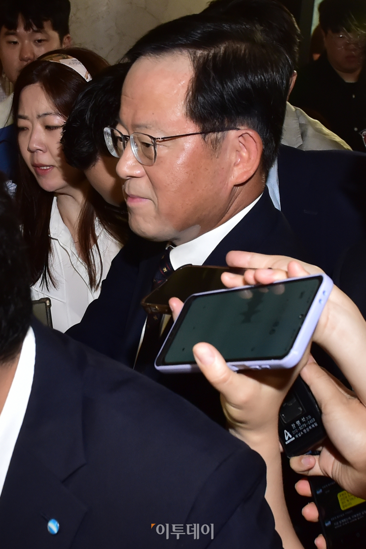 ▲조병규 우리은행장이 10일 서울 중구 은행연합회에서 열린 금융감독원장-은행장 간담회에 참석하고 있다. 조현호 기자 hyunho@