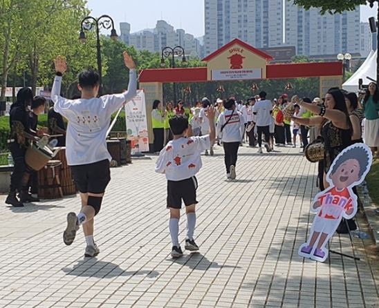 ▲세이브더칠드런 국제어린이마라톤대회. (자료제공=노원구)