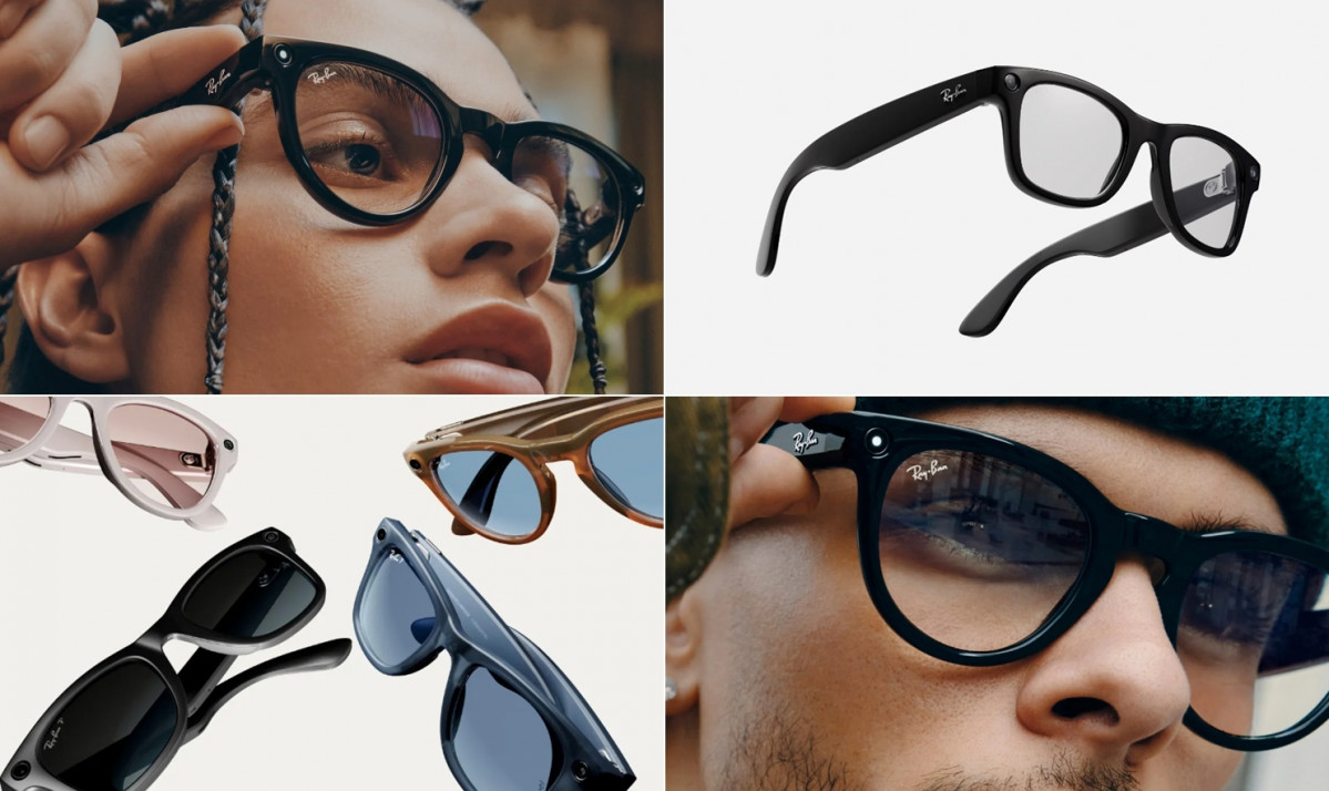 ▲페이스북 모회사 메타플랫폼(이하 메타)이 25일(현지시간) 연례 개발자 콘퍼런스를 통해 증강현실 기능까지 담은 새 스마트안경 '오라이언'을 선보였다. 사진은 앞서 공개한 레이밴 메타의 모습. (출처 메타뉴스룸)